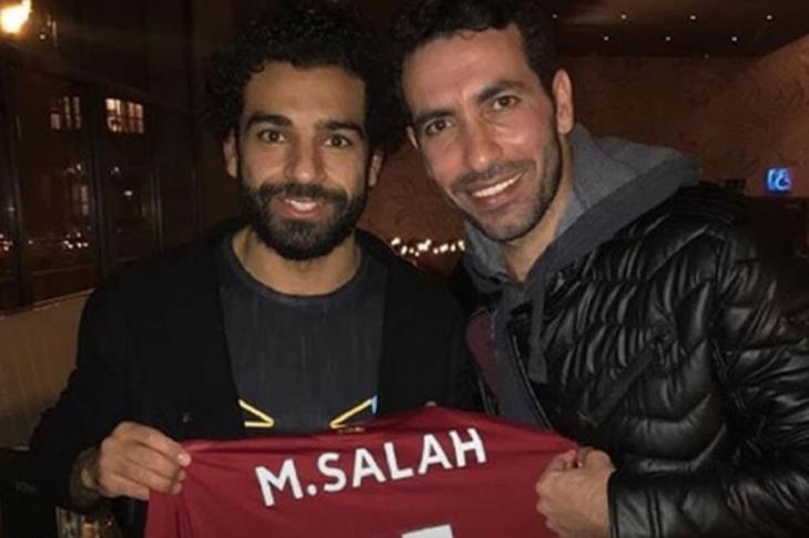 صلاح وأبو تريكة صلاح وأبو تريكة
